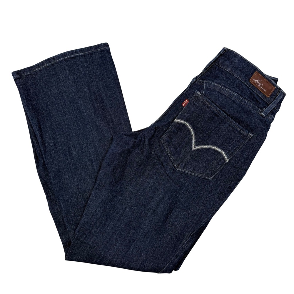 Levis Bold Curve Classic Dark Wash Denim Jeans‎ Women's Size 29 Boot Cut
